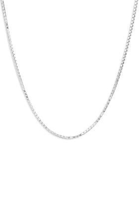 Belk Silverworks Sterling Silver Box Chain