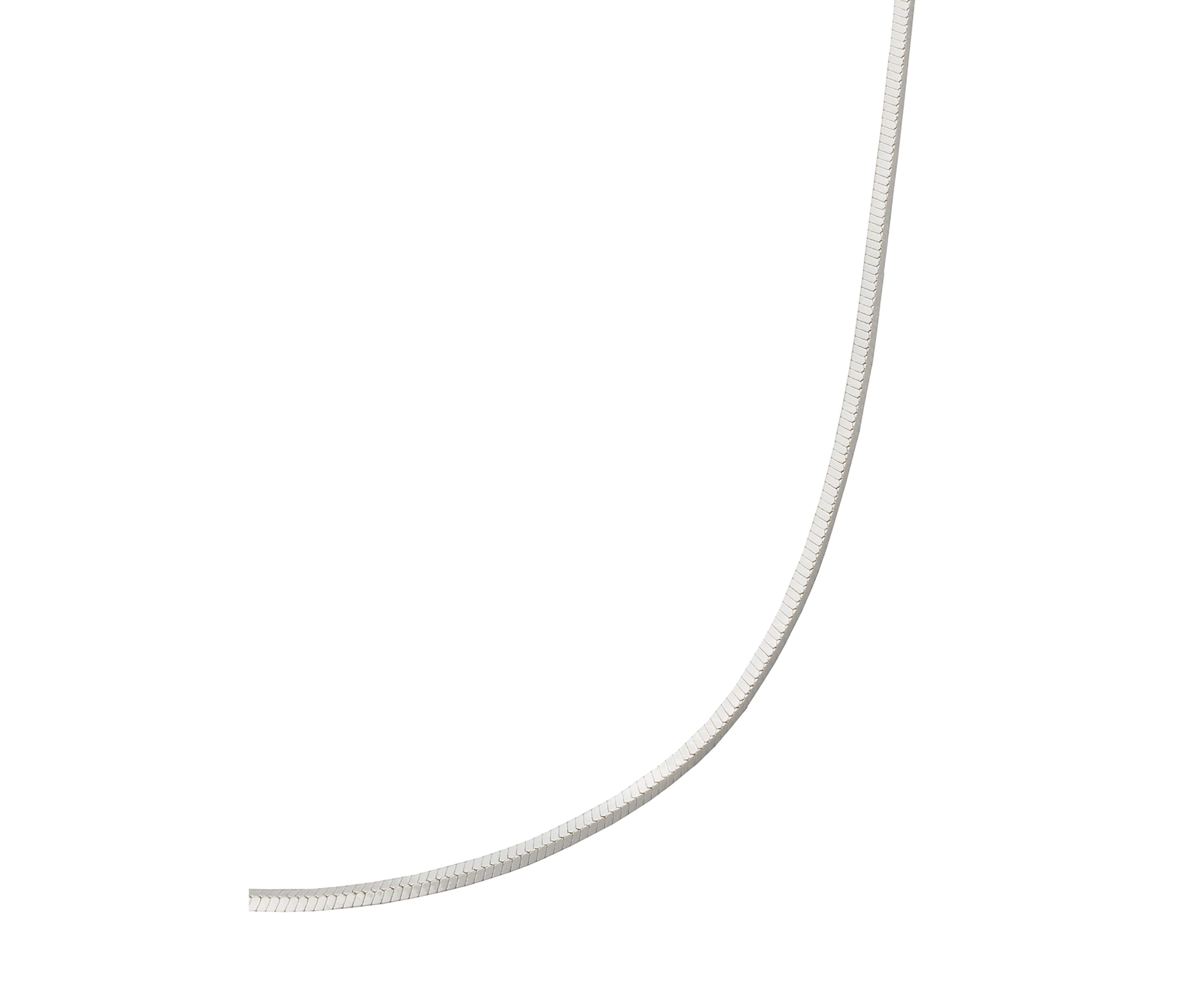 20" Silver Plated Snake Chain Necklace 
