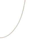 20 Inch Sterling Silver Diamond Cut Rope Chain Necklace