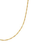 18 Inch Gold Tone Chain Necklace 