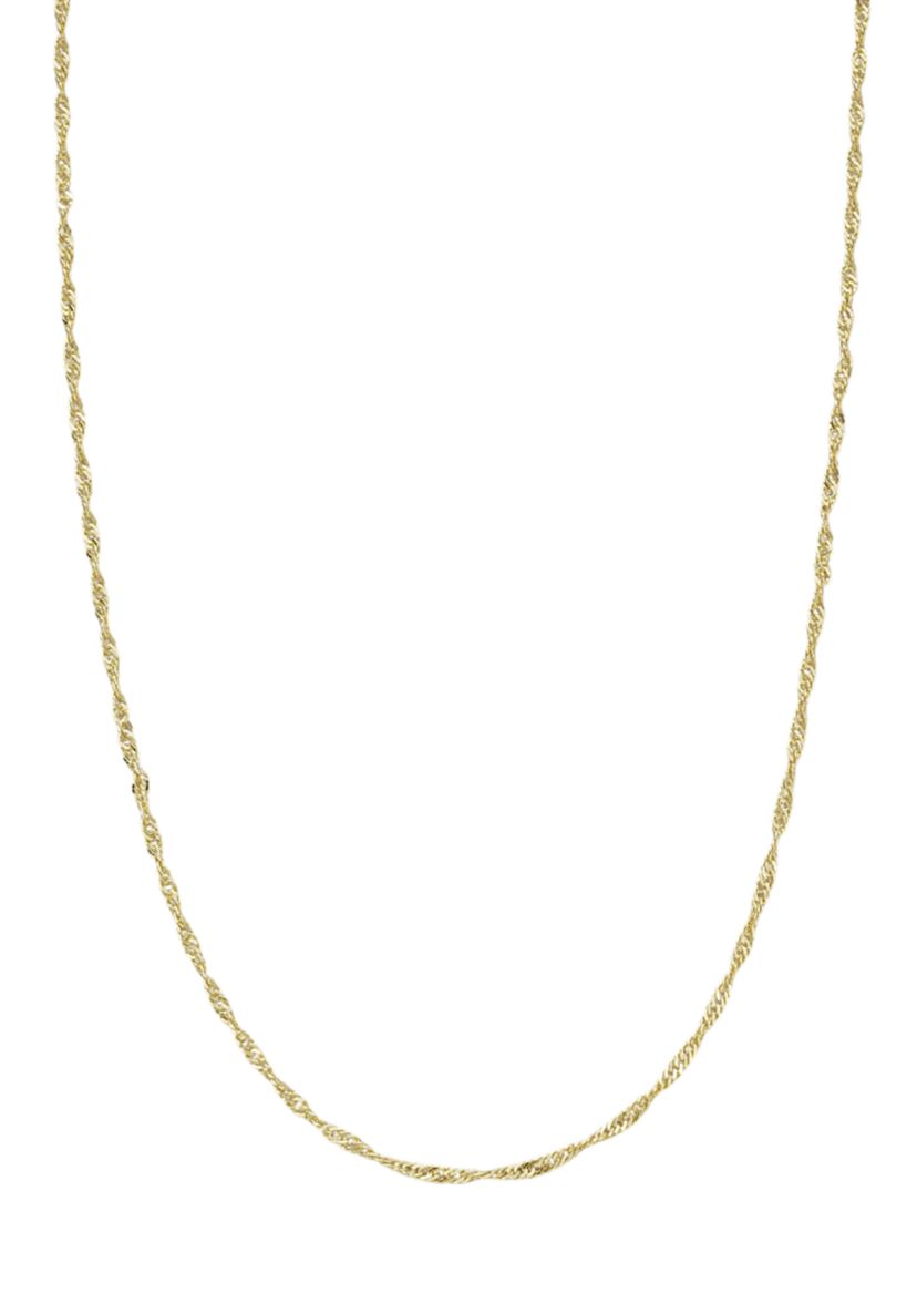 30 Gauge Gold-Tone Necklace