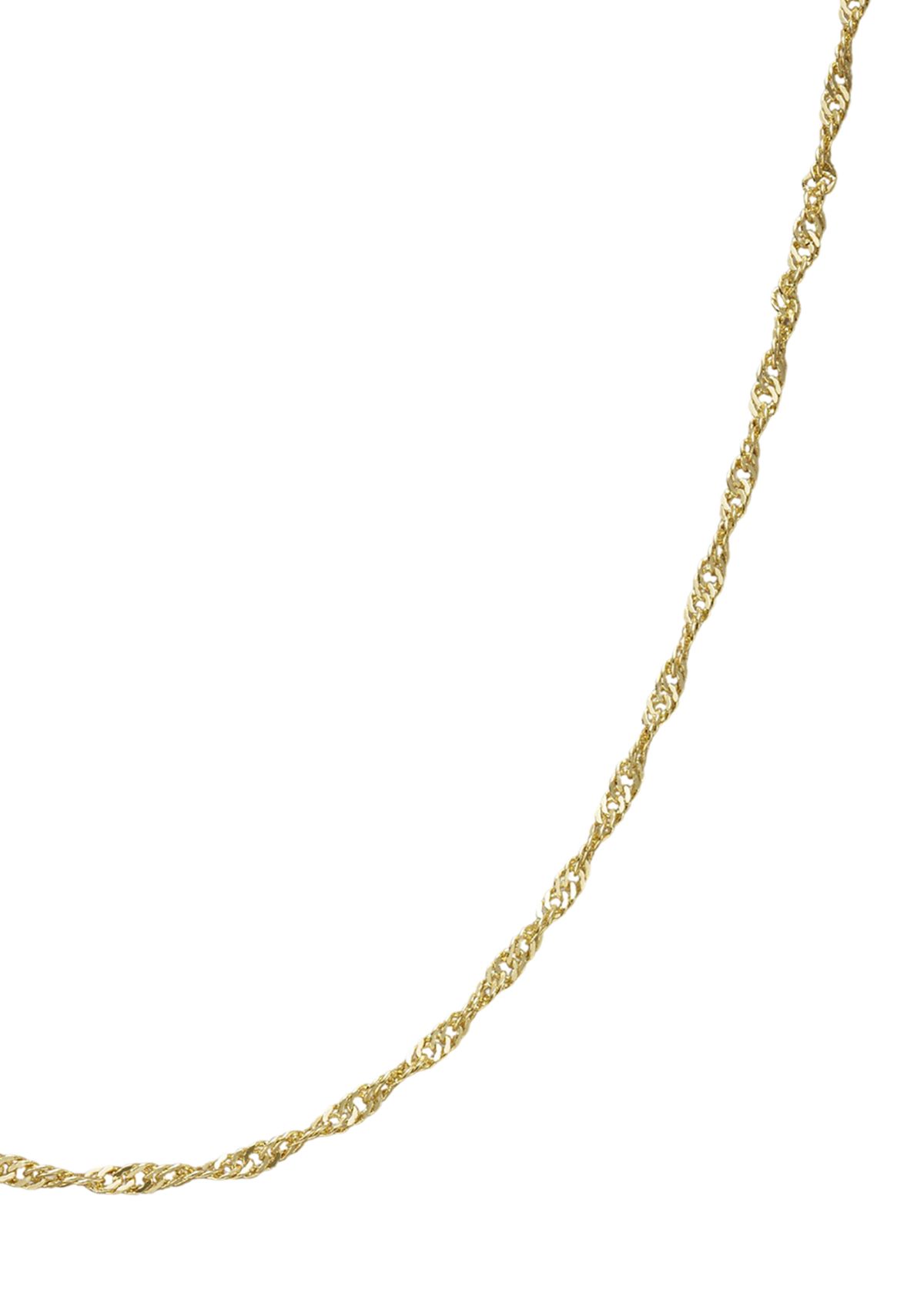 30 Gauge Gold-Tone Necklace