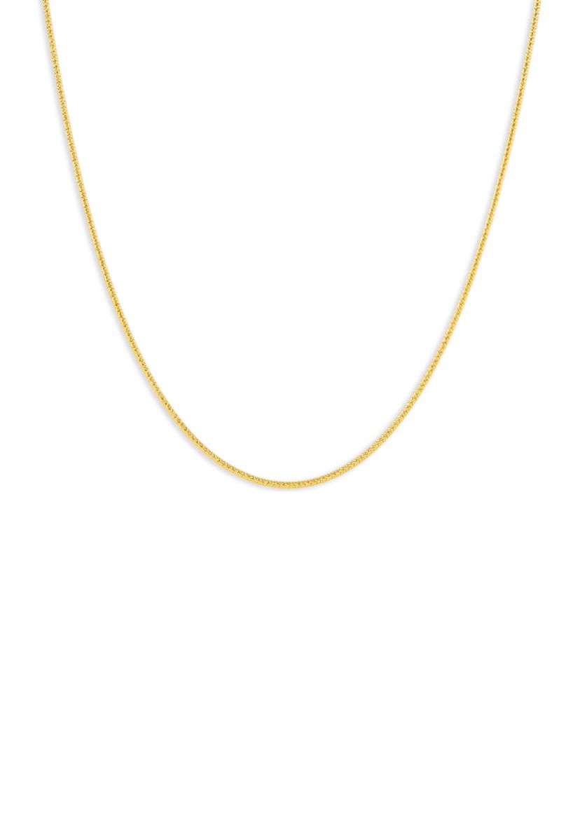 Sterling Silver Snake Chain 18" Necklace