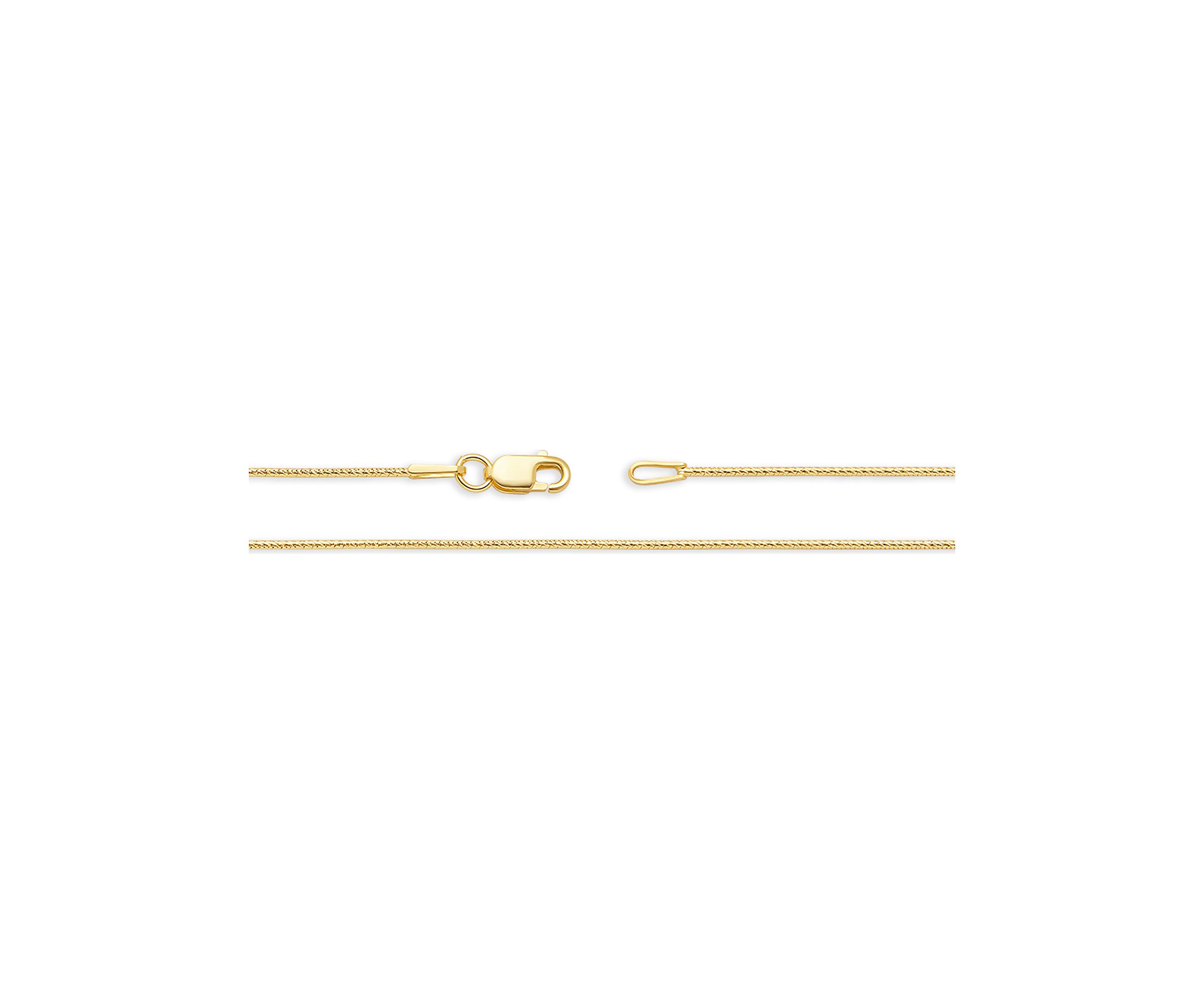 Sterling Silver Snake Chain 18" Necklace