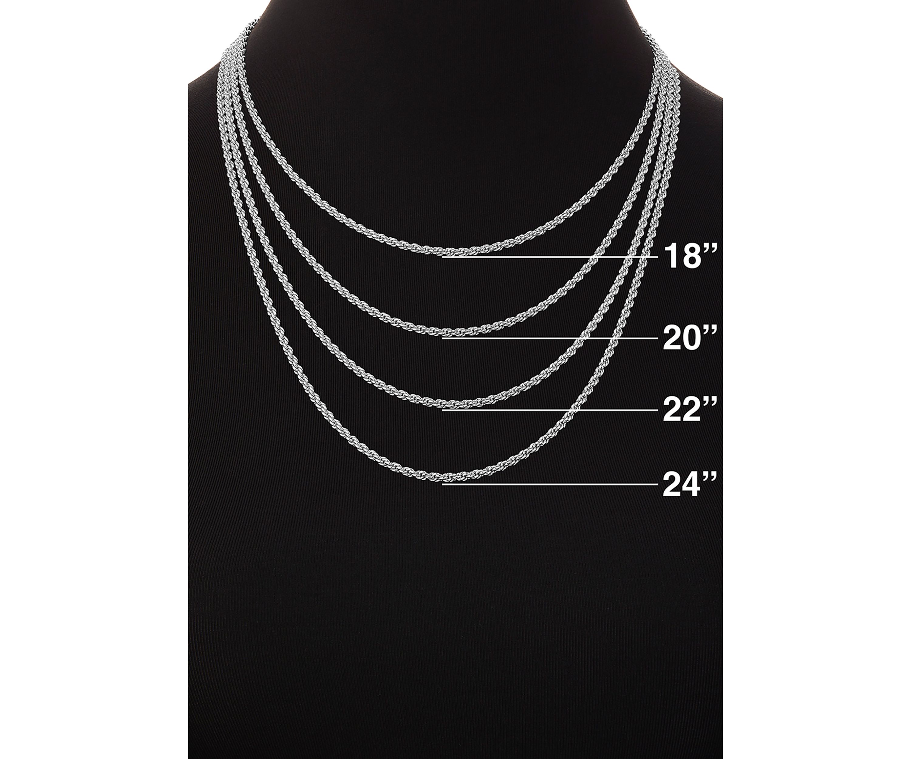 Sterling Silver Snake Chain 18" Necklace