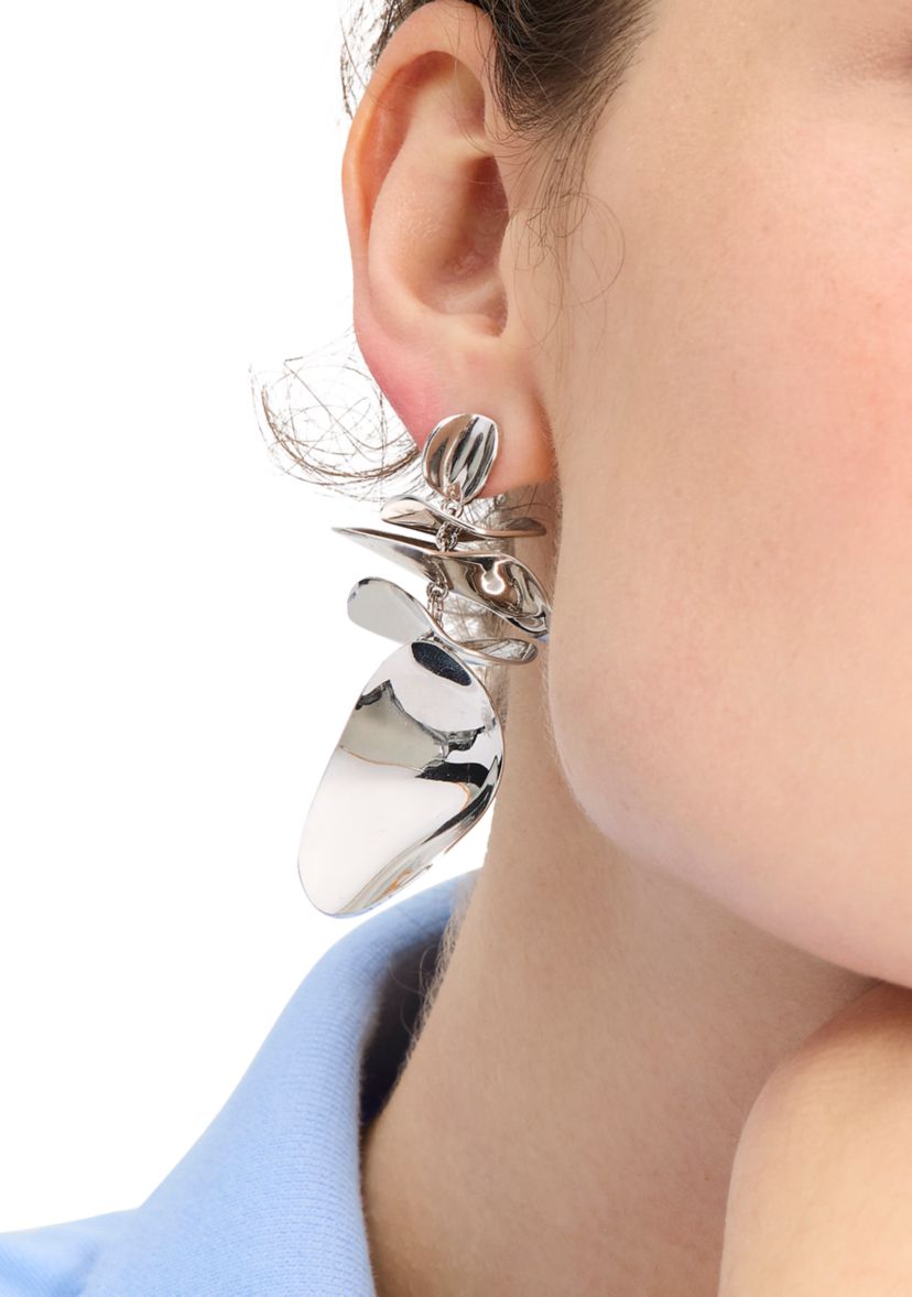 Lab Grown Snack Time Potato Chip Statement Earrings