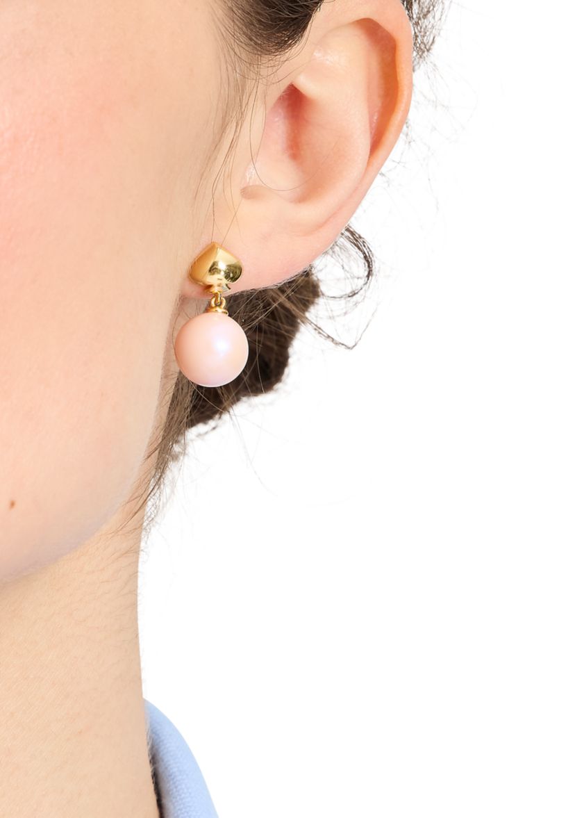 Lab Grown Pearlie Drop Earrings