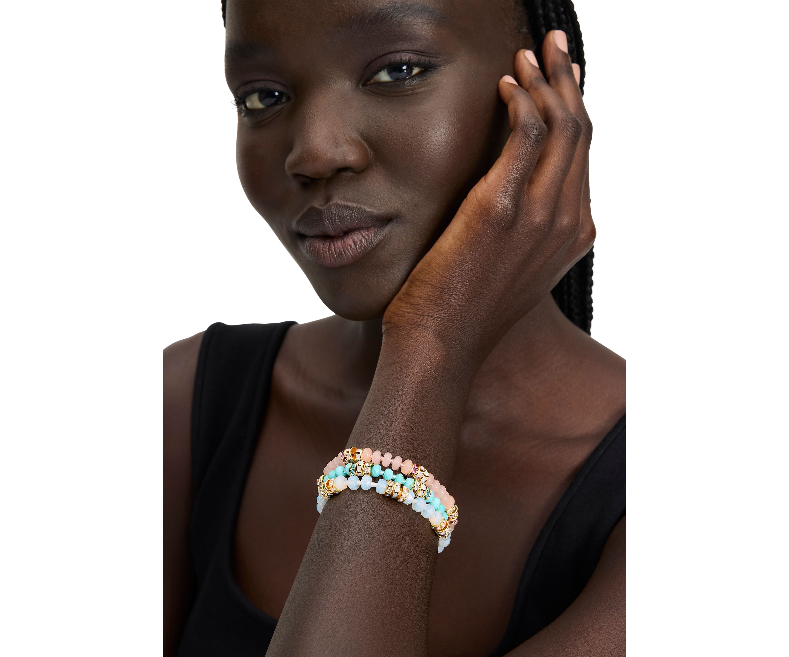 Lab Grown Beaded Bracelet