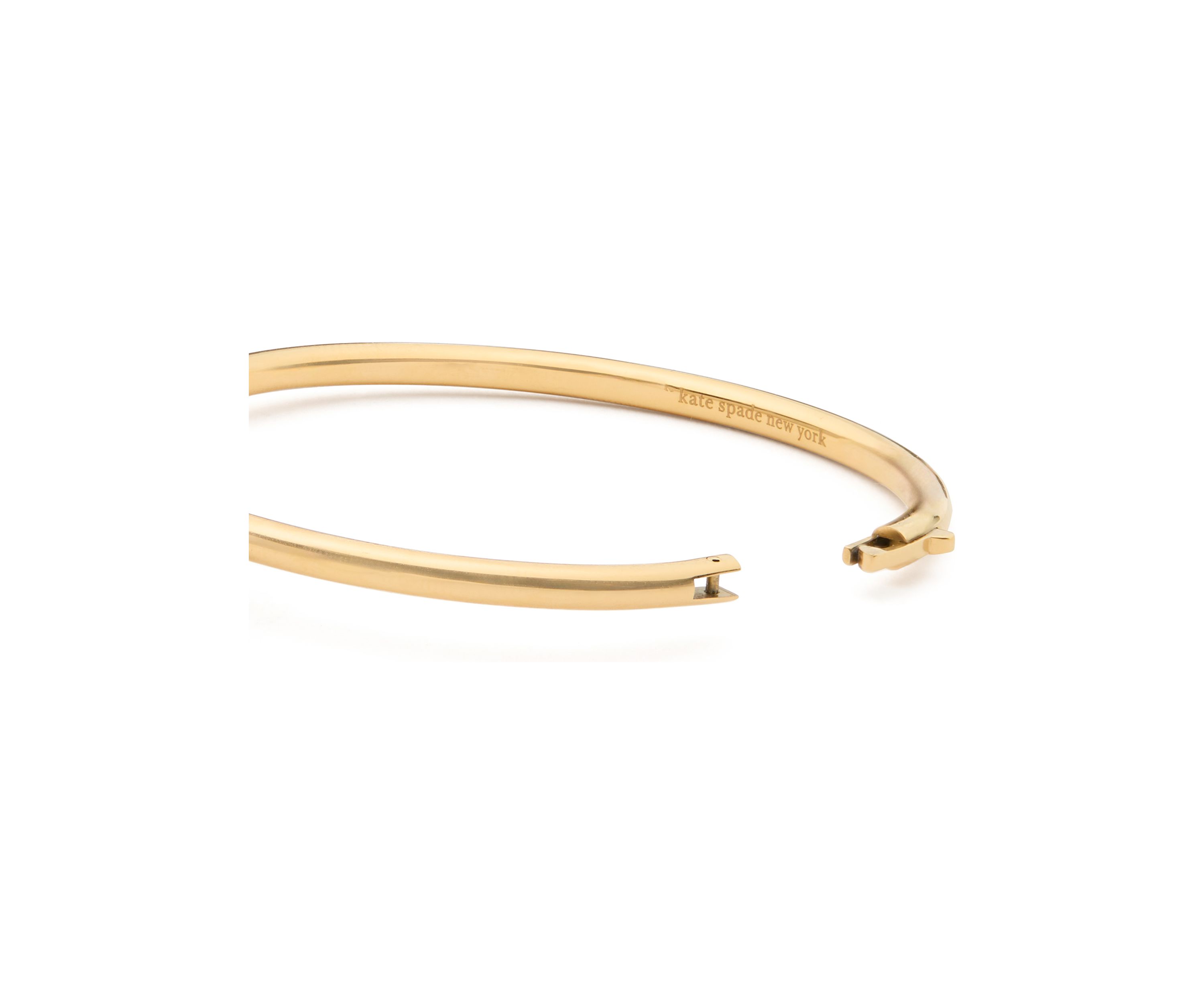 Two Tone Double Knot Bangle Bracelet