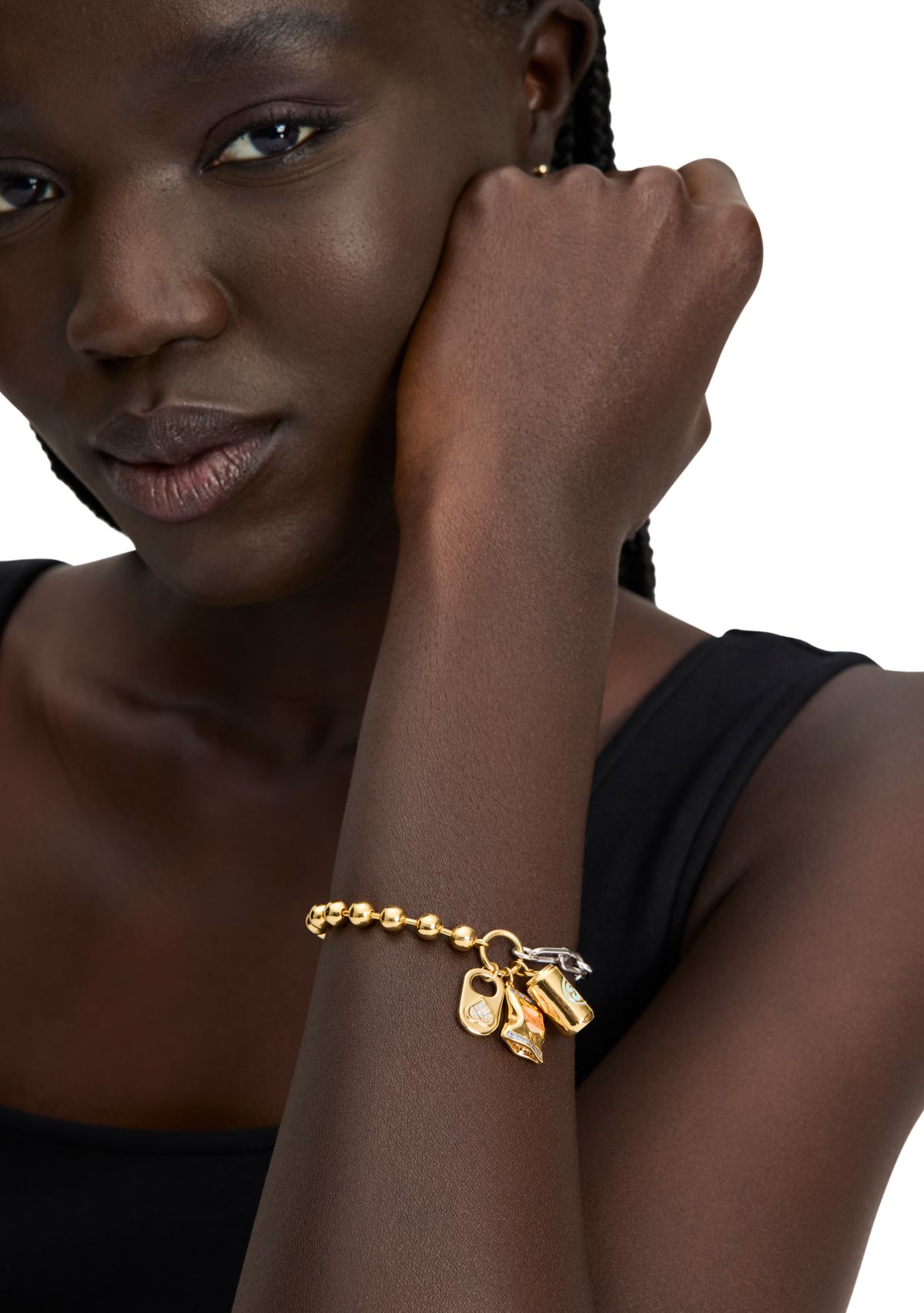 Lab Grown Snack Time Charm Bracelet