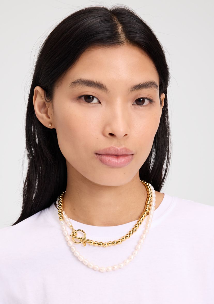 Ropes and Knots Long Toggle Necklace