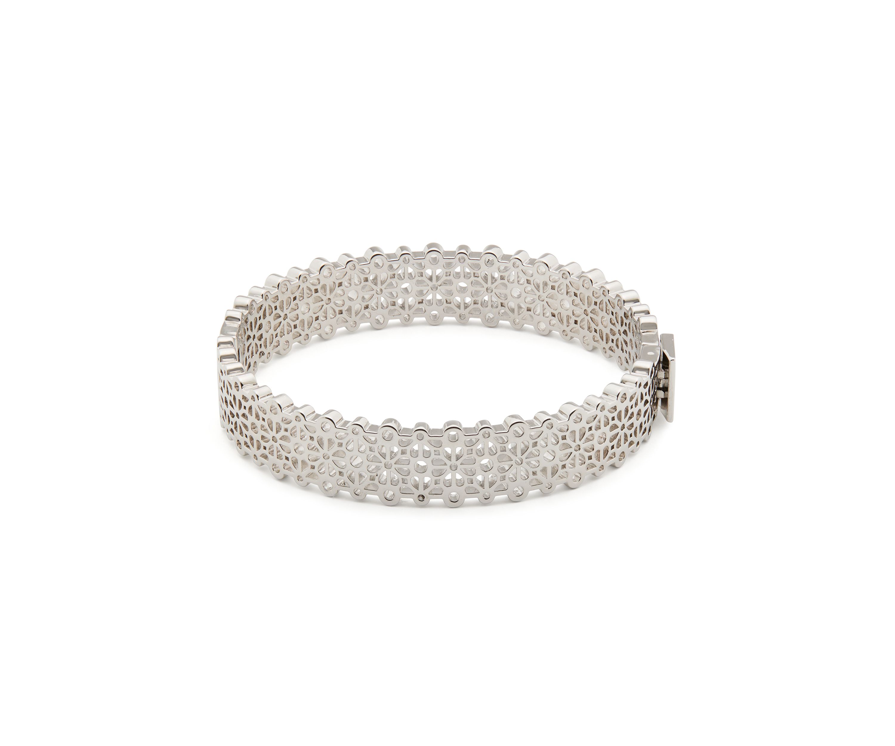 Flower Lace Thin Bangle Bracelet