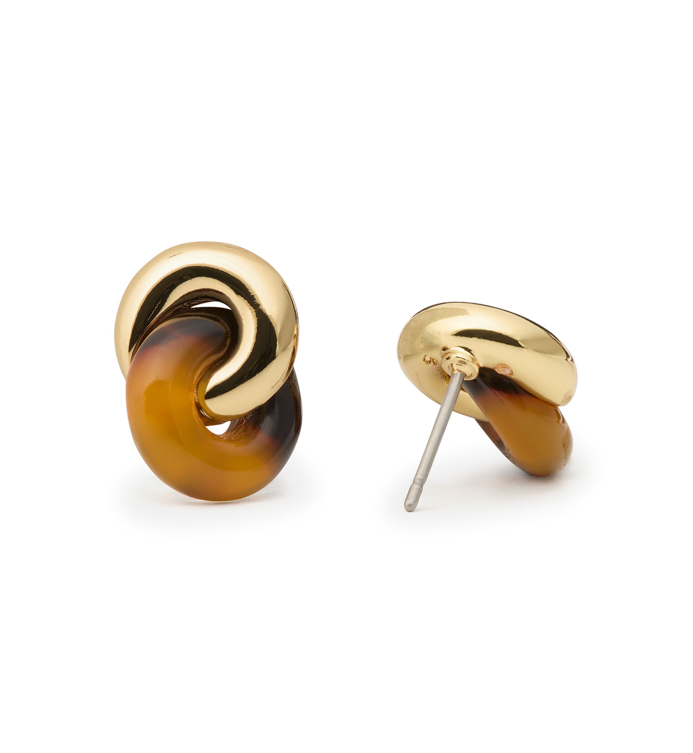 Interlock Stud Earrings