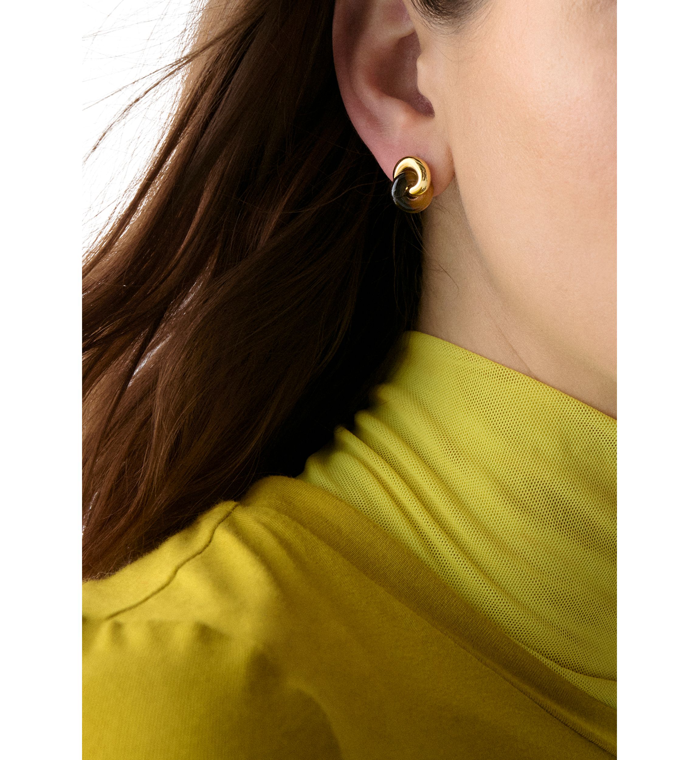 Interlock Stud Earrings