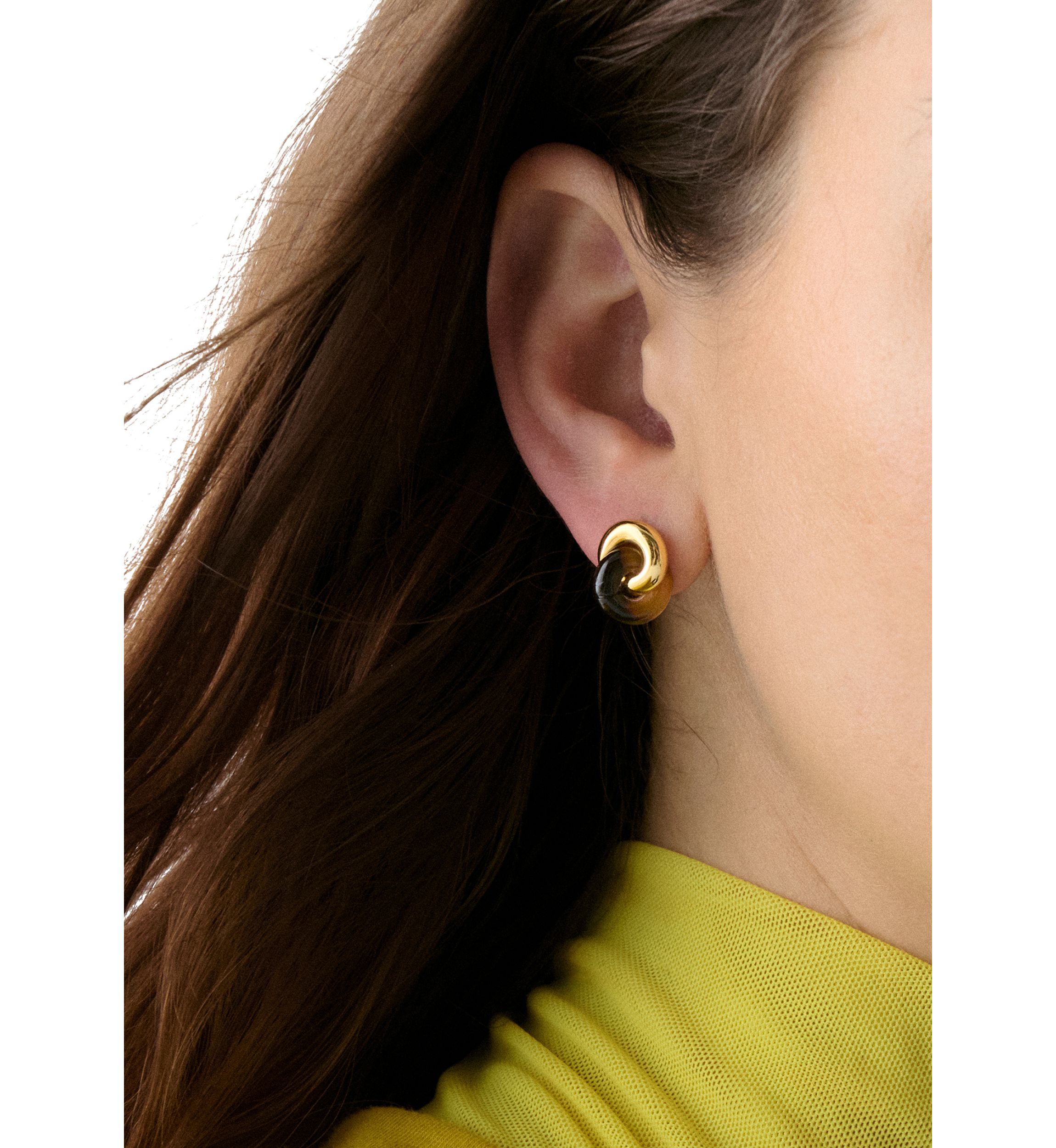 Interlock Stud Earrings