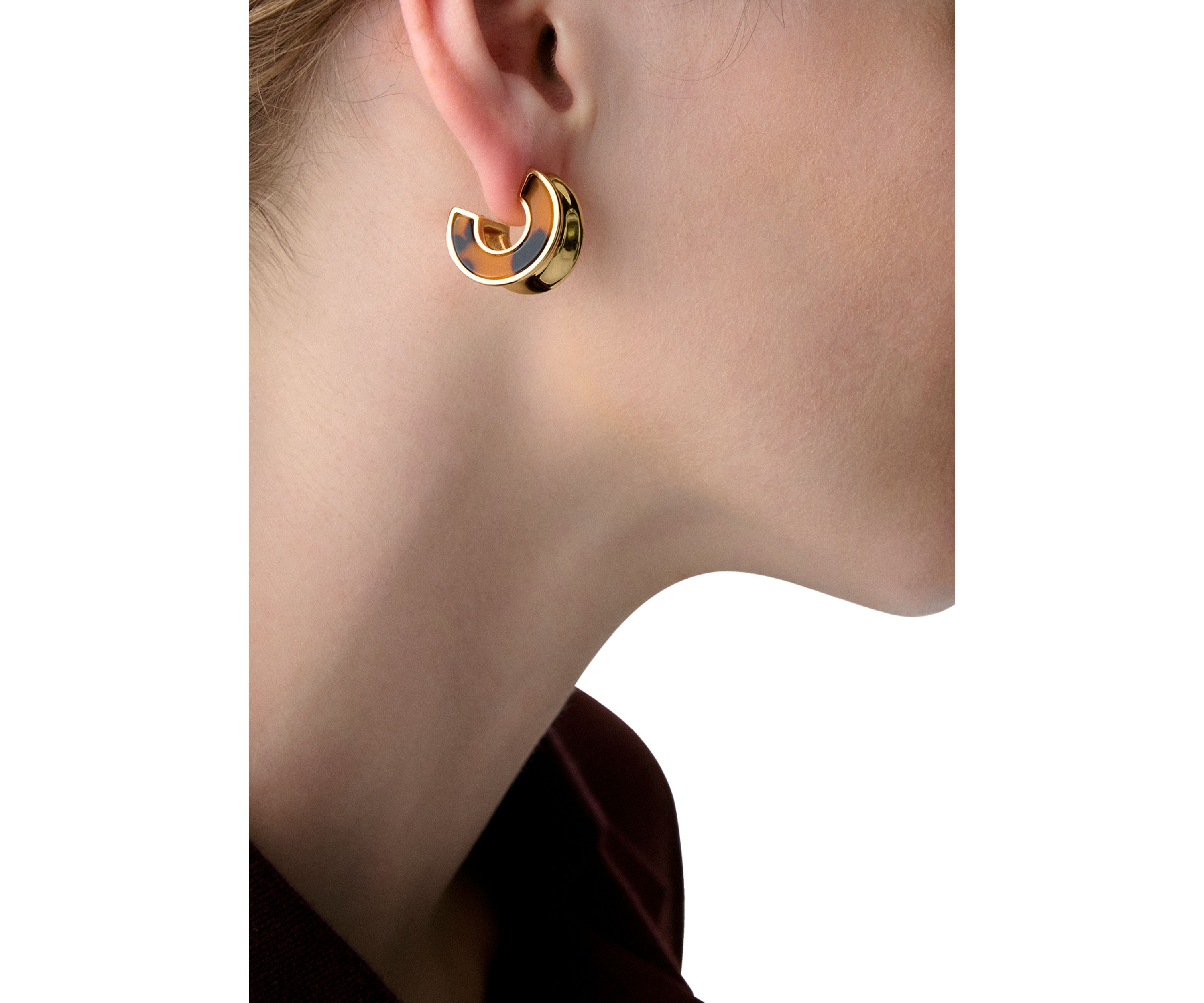 Bold Small Hoop Earrings
