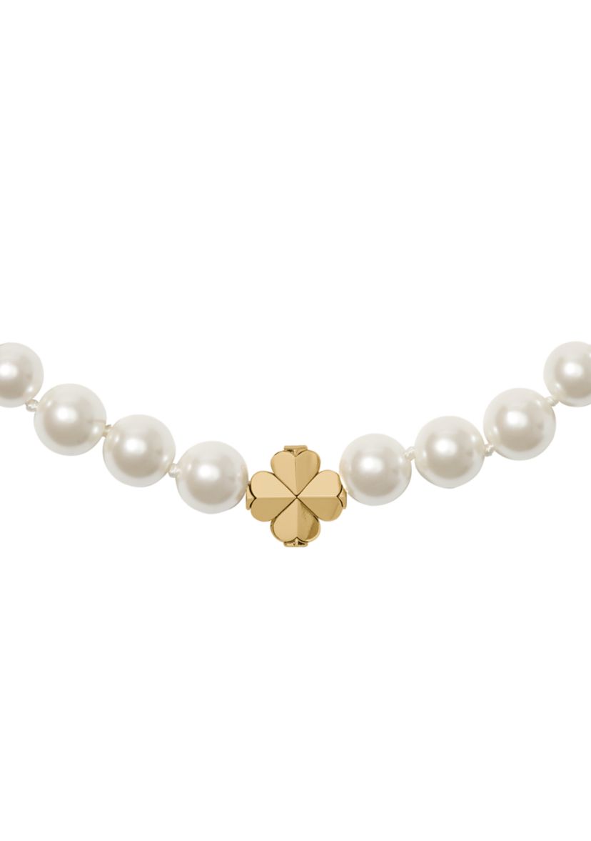 Short Pearl Collar Necklace