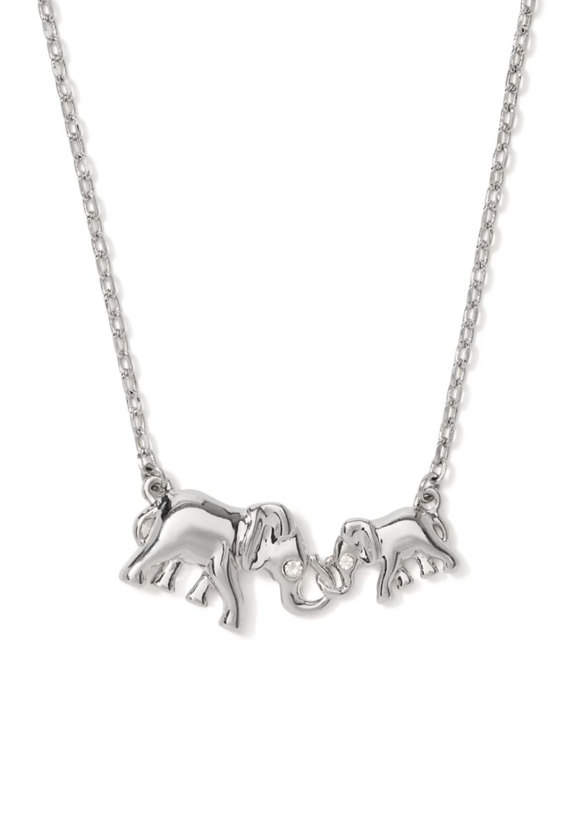 Dear Mom Elephant Pendant