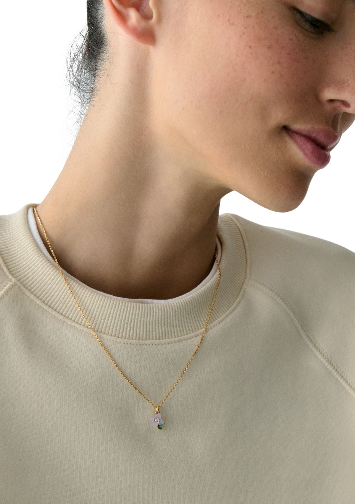 Appreciate You Flower Pendant