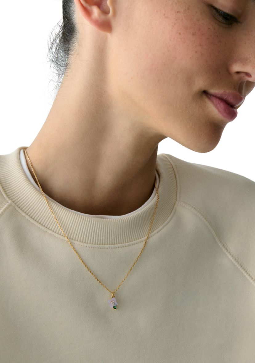 Appreciate You Flower Pendant