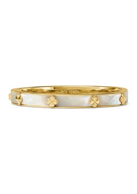 kate spade new york Flower Hinged Bangle Bracelet, 7 in