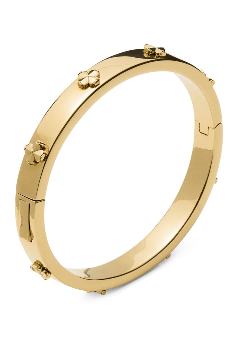 Flower Hinged Bangle 