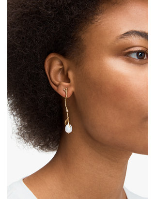 Brilliant Branches Linear Earrings