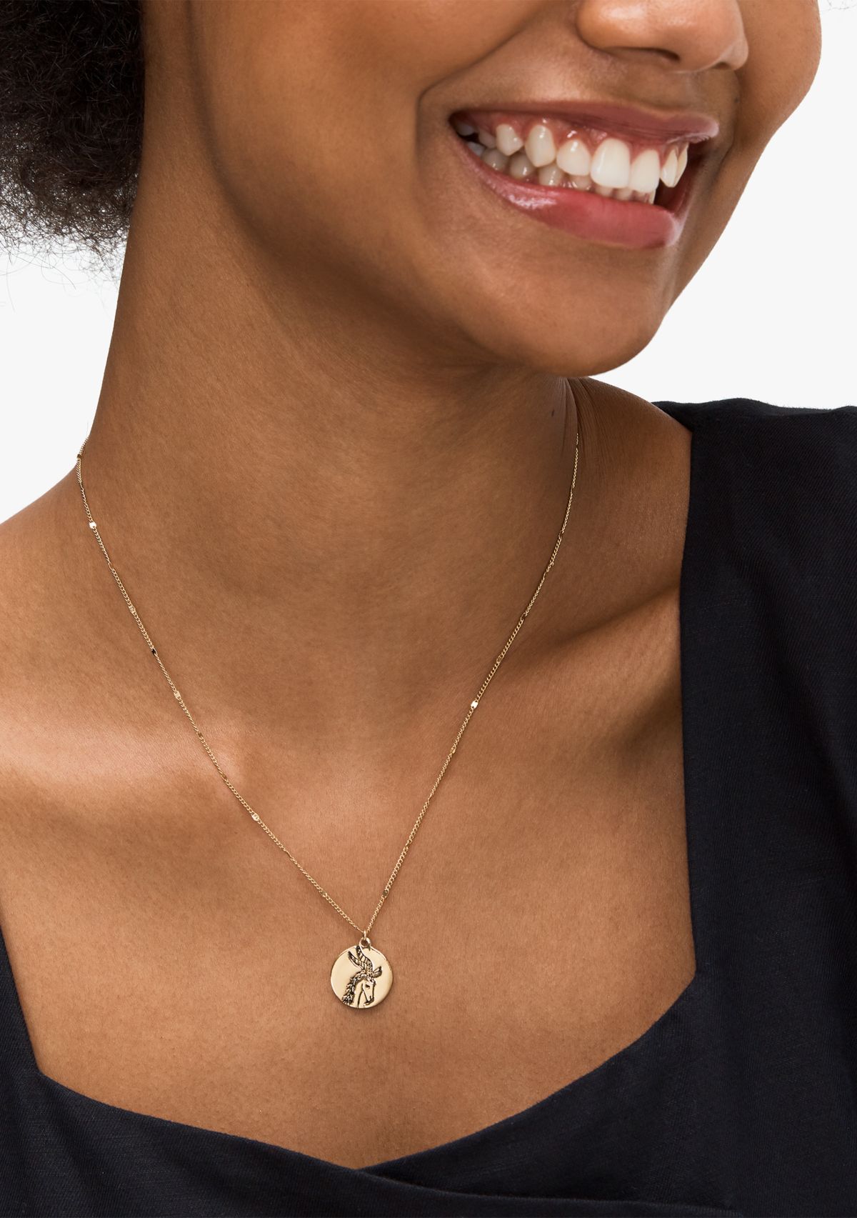 In The Stars Capricorn Pendant Necklace
