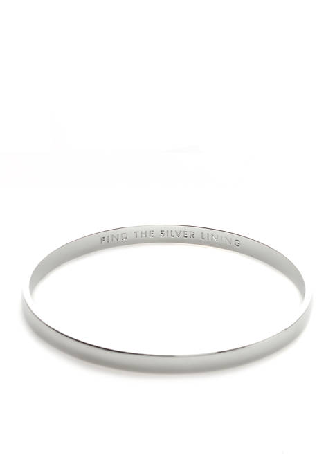 Find The Silver Lining Bangle