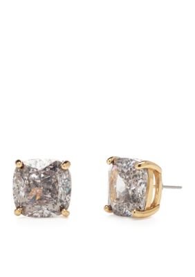 kate spade new york® Gold-Plated Cubic Zirconia Square Stud Earrings | belk