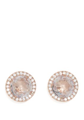 Kate spade bright sale ideas pave halo studs