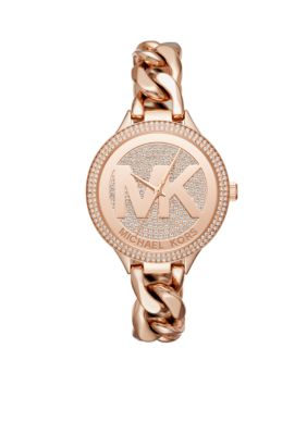 Michael Kors Women's Rose Gold-Tone Outlets Watch | belk