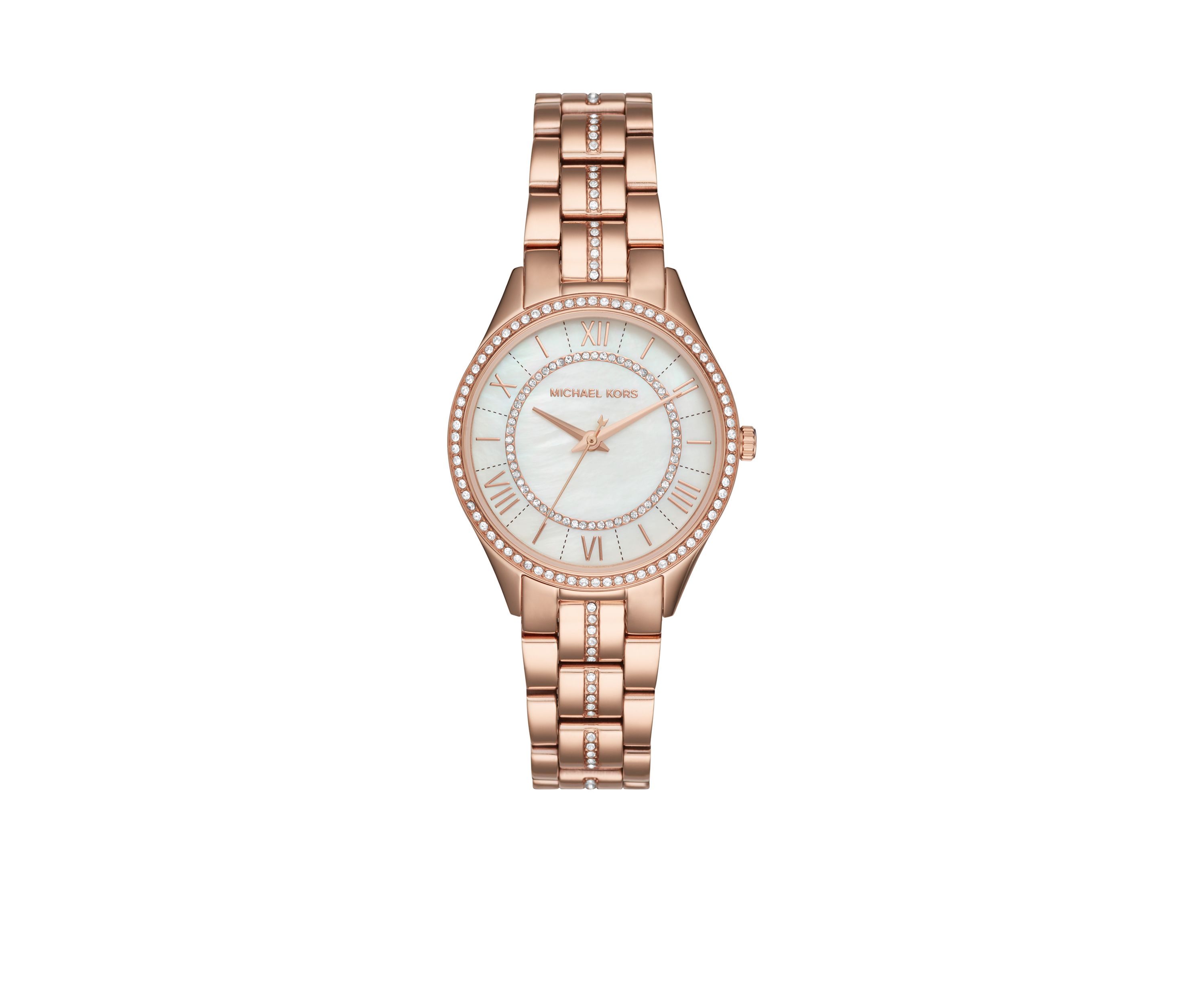 Womens Rose Gold-Tone Lauryn Bracelet Watch