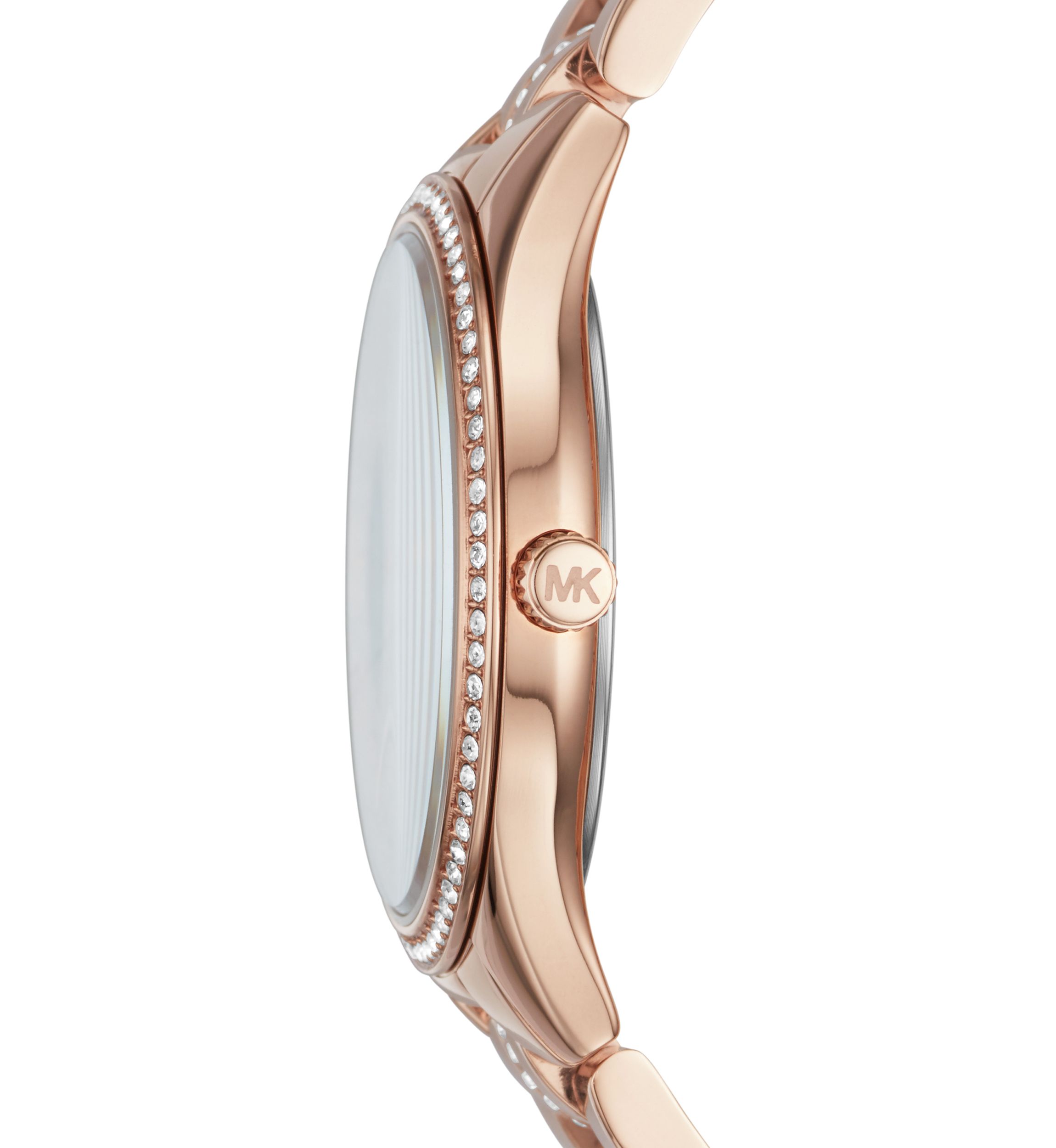 Womens Rose Gold-Tone Lauryn Bracelet Watch