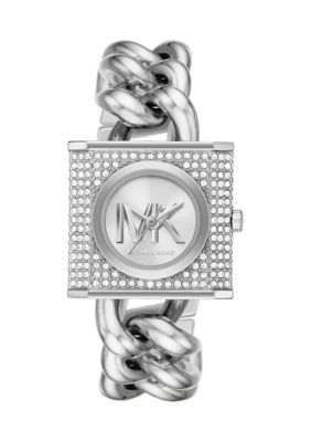 Michael Kors Women's Stainless Steel Perfect Crystal Drops Watch