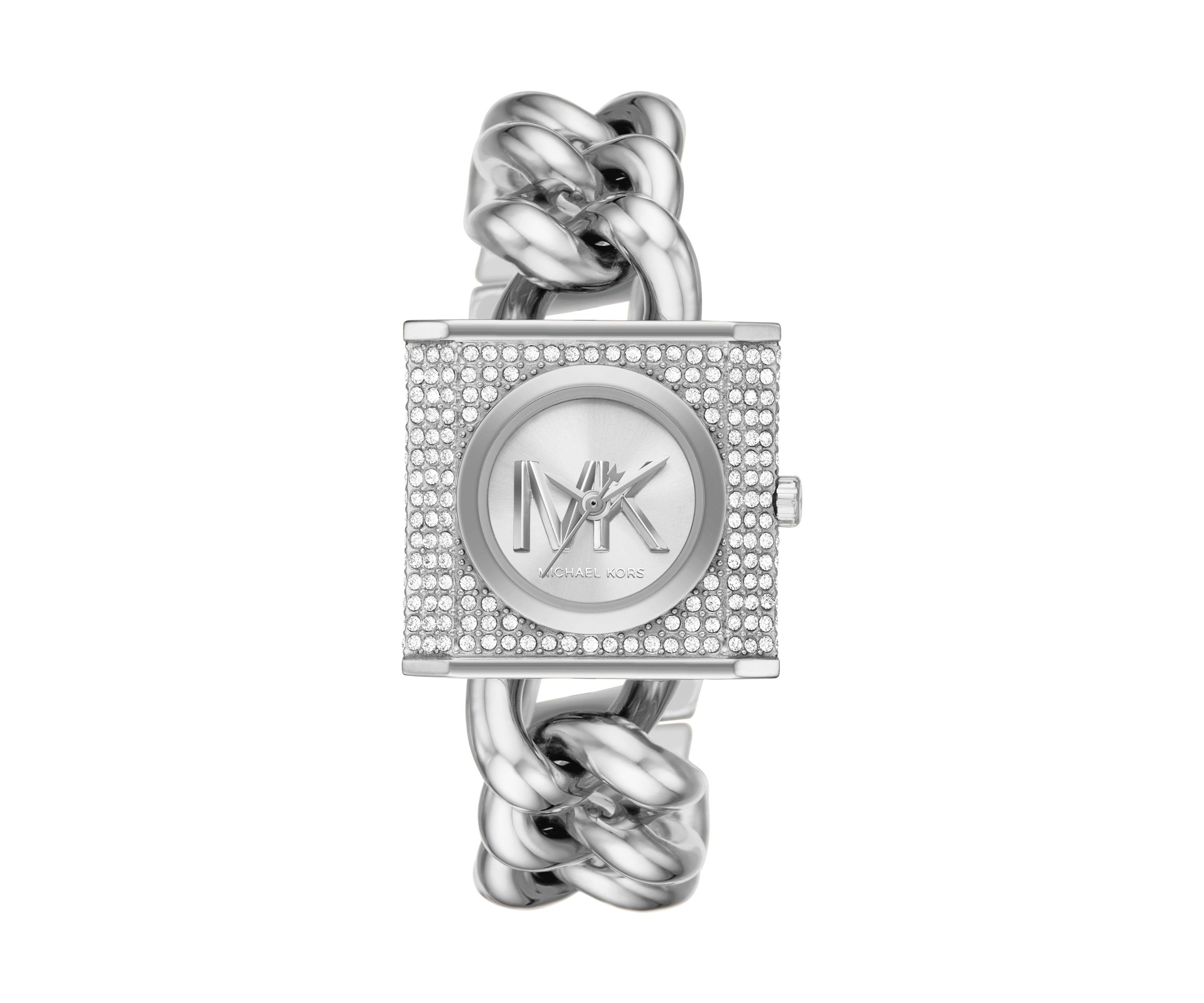 Stainless Steel Perfect Crystal Drops Watch