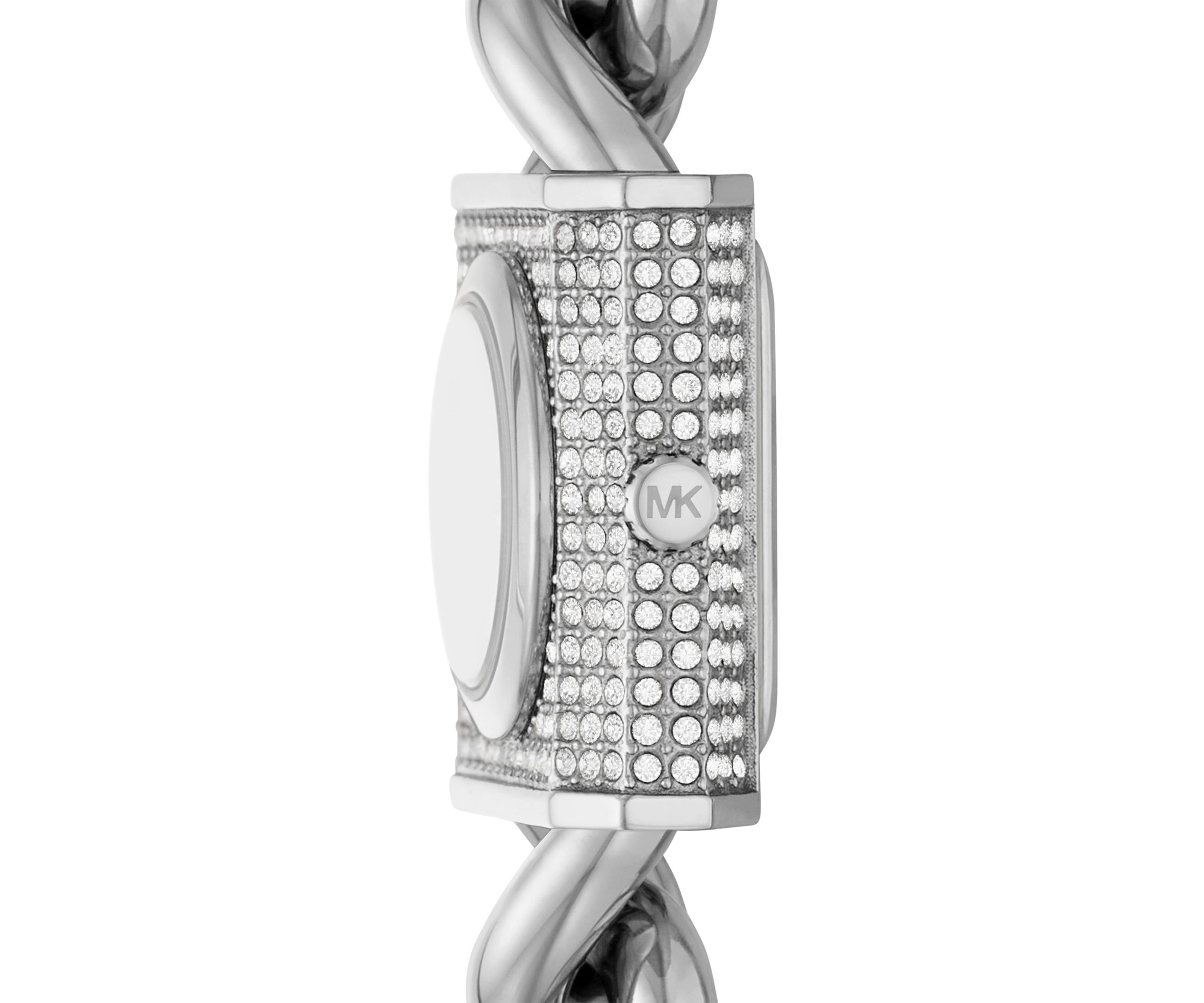 Stainless Steel Perfect Crystal Drops Watch