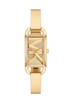 Authentic Michael Kors Bangle Watch Michael Kors Watch Bangle Set Womens Stainless Steel Rose  main image 2