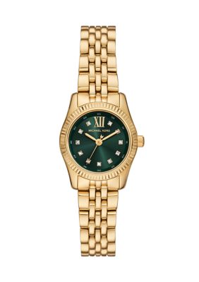 Michael Kors Women's Petite Lexington Watch, Gold