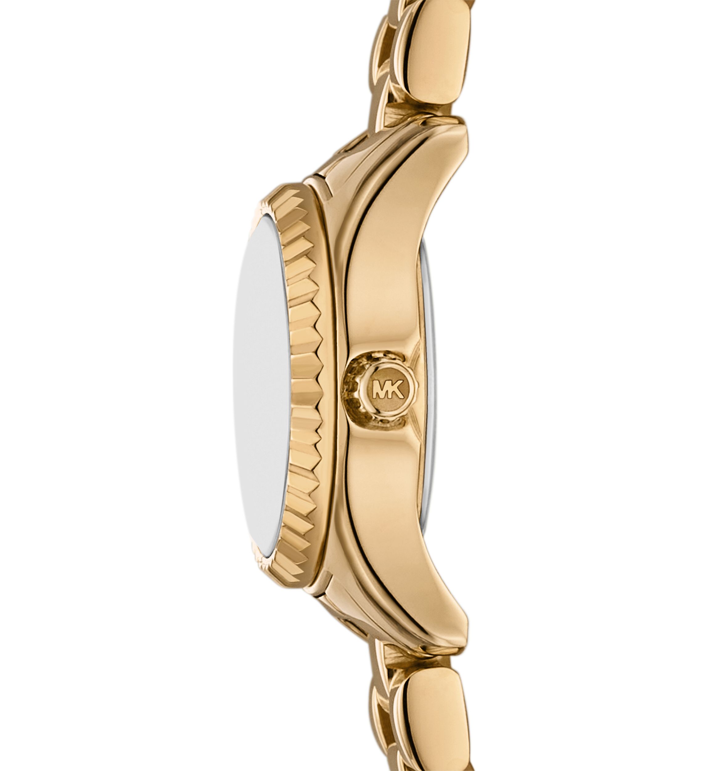 Gold Tone Micro Lexington Bracelet Watch