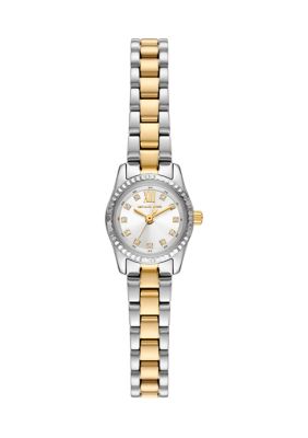 Michael Kors Women's Gold Tone Micro Lexington Bracelet Watch