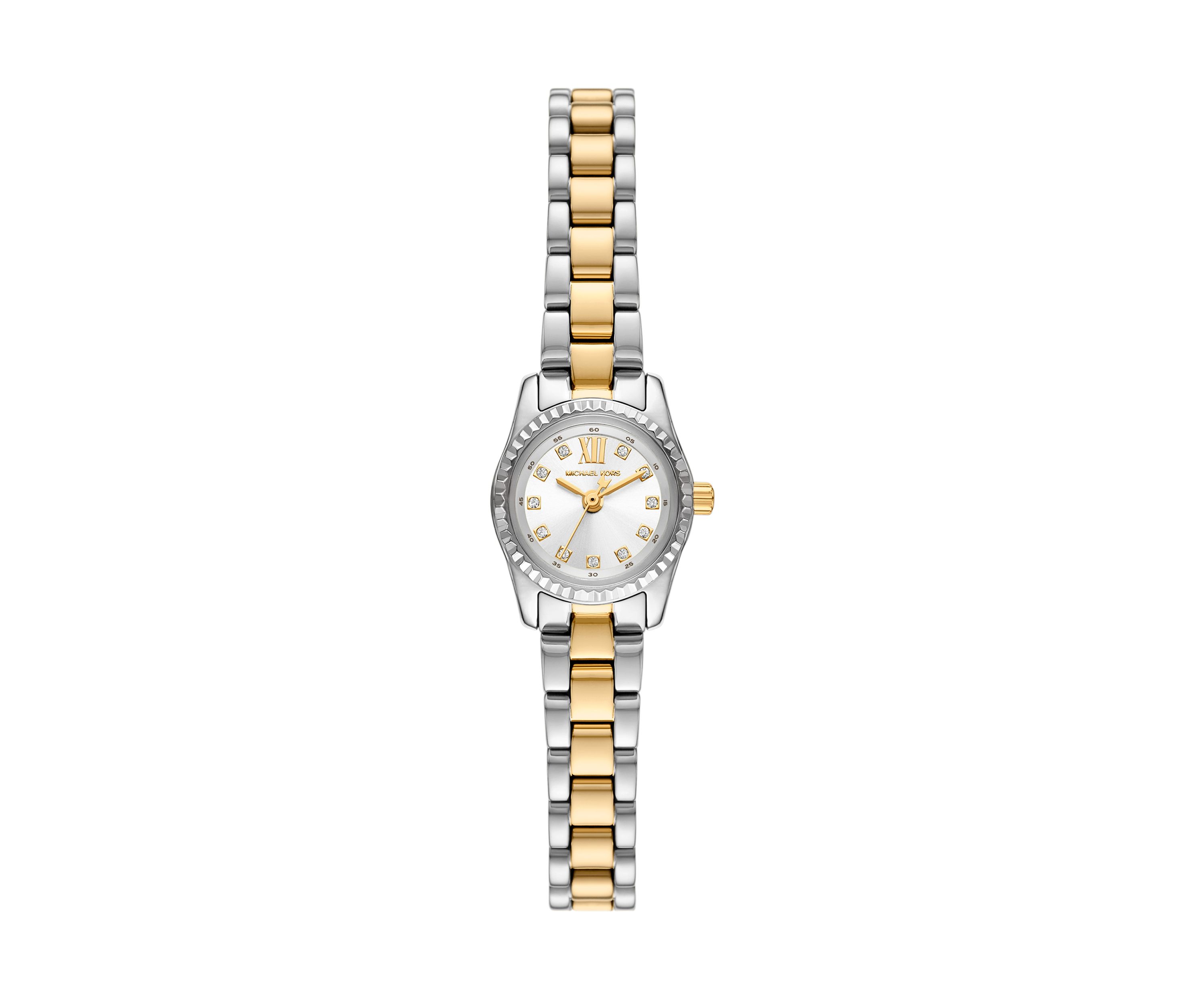 Two Tone Micro Lexington Bracelet Watch