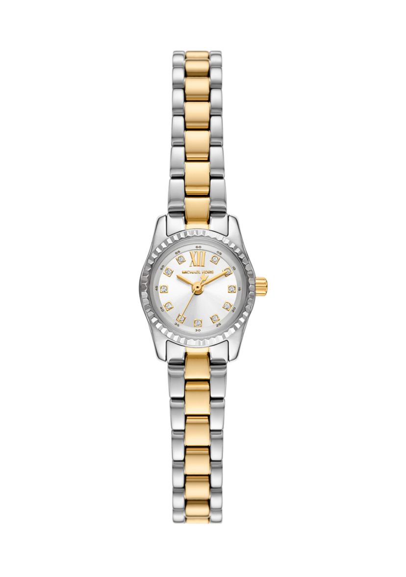 Two Tone Micro Lexington Bracelet Watch