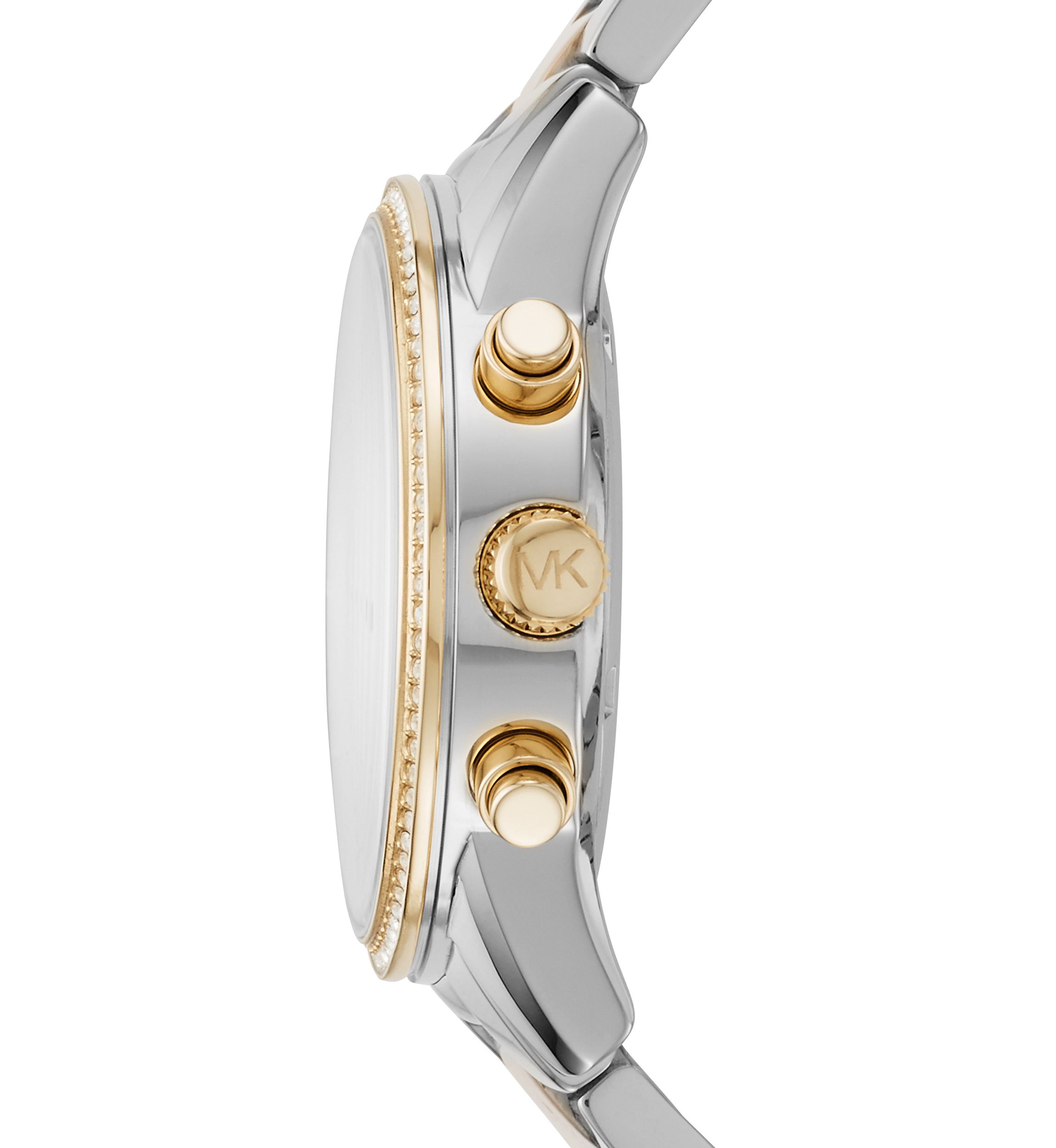 Womens Ritz Two-Tone Chronograph Watch