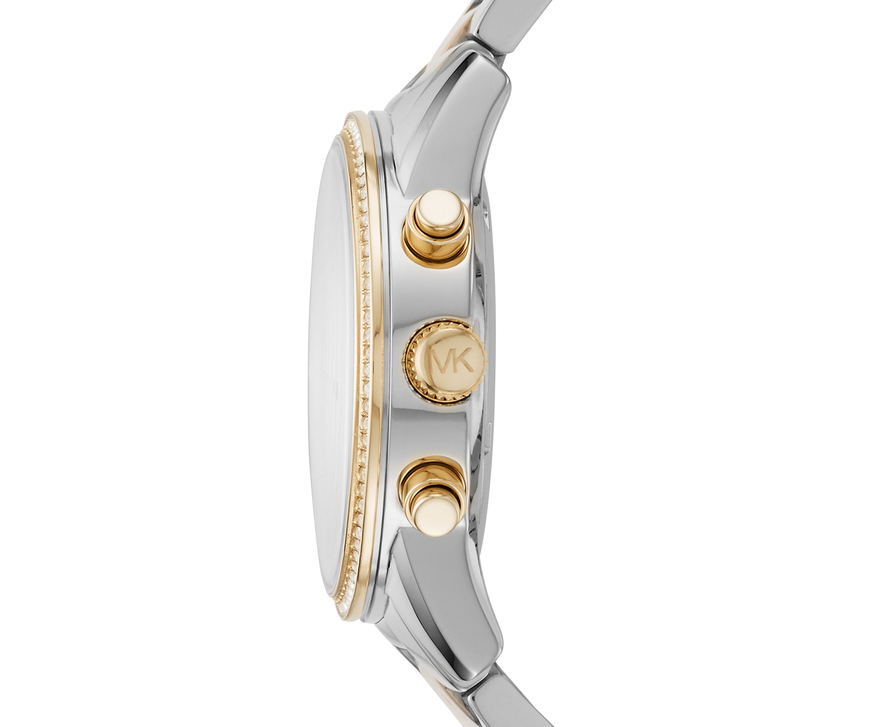 Womens Ritz Two-Tone Chronograph Watch
