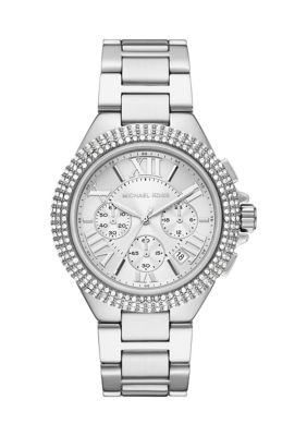 Michael Kors Women's Camille Chronograph Stainless Steel Watch