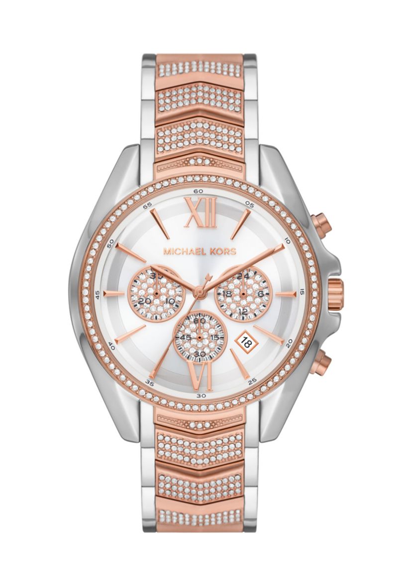 Two Tone Stainless Steel Whitney Chronograph Watch