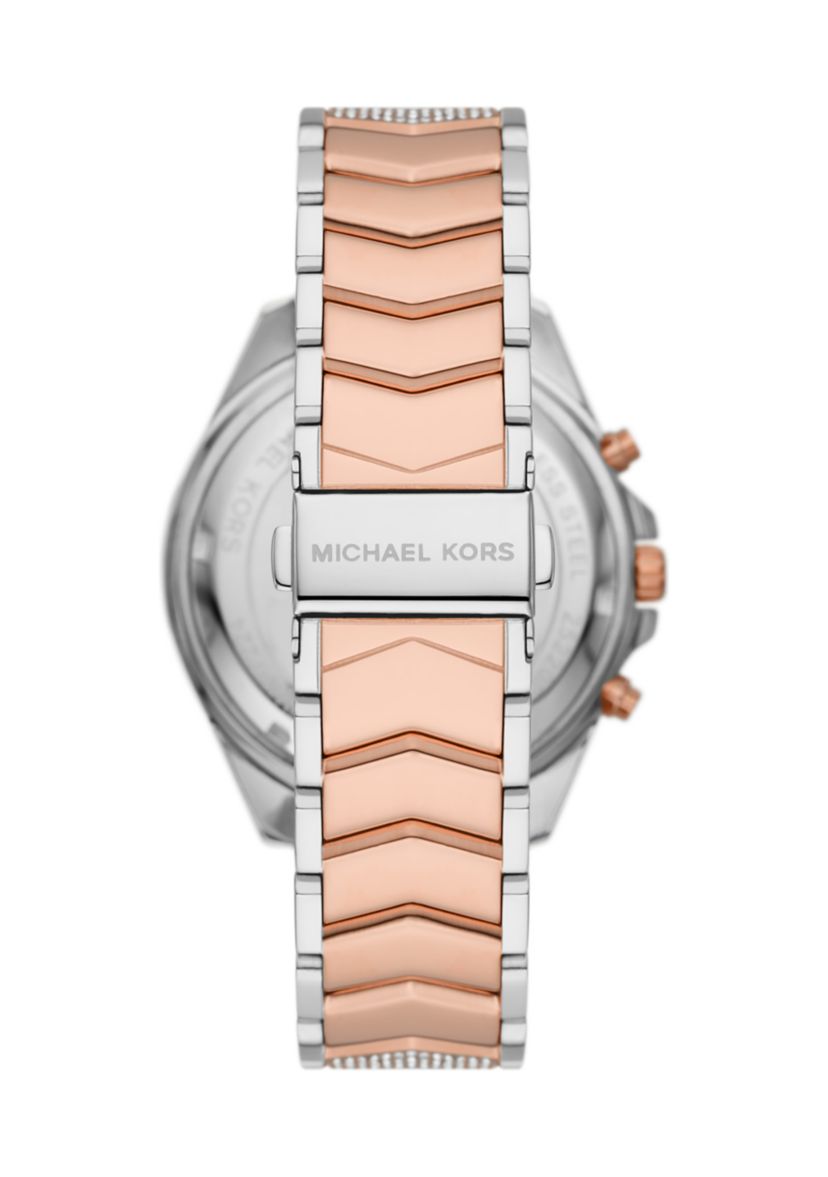Two Tone Stainless Steel Whitney Chronograph Watch