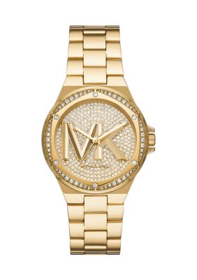 Michael Kors Women's Melissa Three-Hand Gold-Tone Stainless Steel