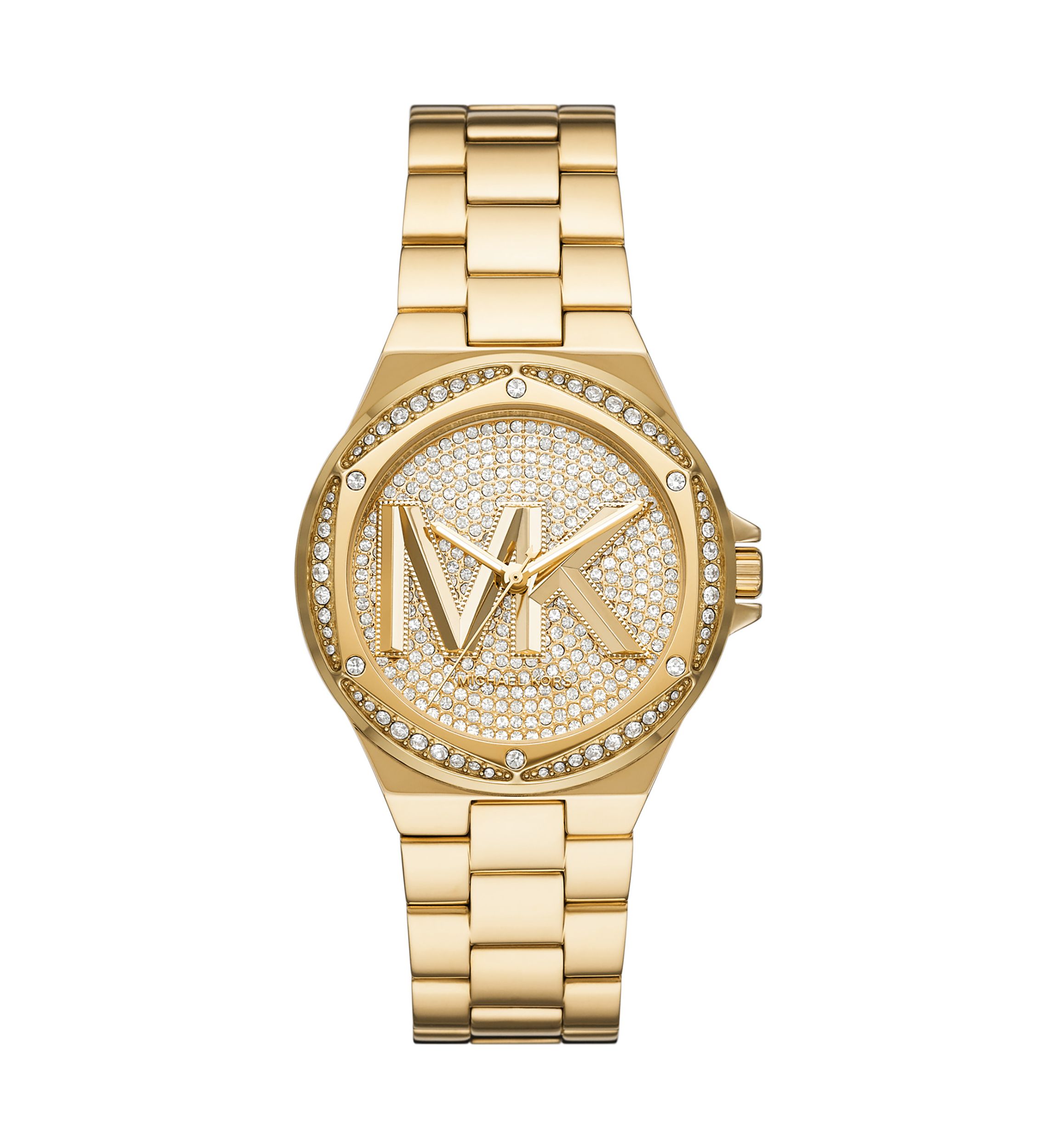 Lennox Three-Hand Gold-Tone Stainless Steel Watch
